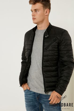 Threadbare Quilted Biker Jacket